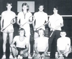 1981 Gründung Badmintonabteilung
